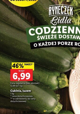 Lidl Cukinia luzem 1kg oferta