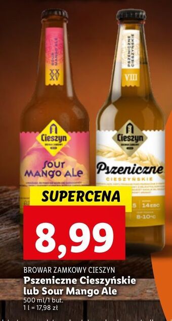 Piwo cieszyn pszeniczne