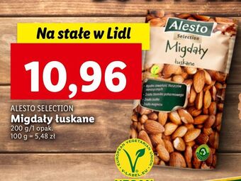 Lidl Migdały łuskane alesto oferta