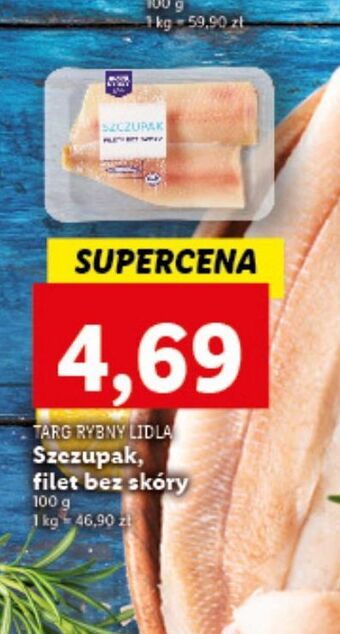 Lidl Szczupak filet bez skóry targ rybny lidla oferta