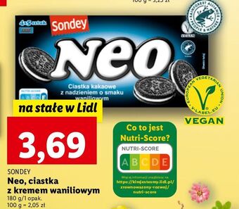 Lidl Ciastka neo sondey oferta