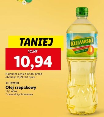 Lidl Olej rzepakowy kujawski oferta