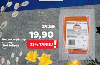 Netto Boczek wędzony surowy stół sołtysa oferta