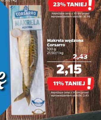 Netto Makrela wędzona corsarro oferta