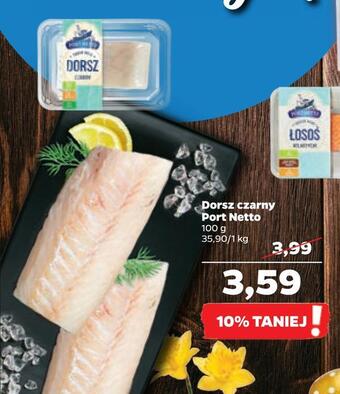 Netto Dorsz czarny port netto oferta