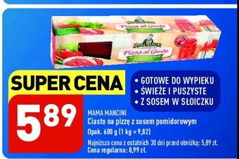 ALDI Ciasto na pizzę z sosem pomidorowym oferta