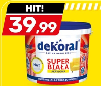 Bricomarche Farba akrylowa dekoral oferta