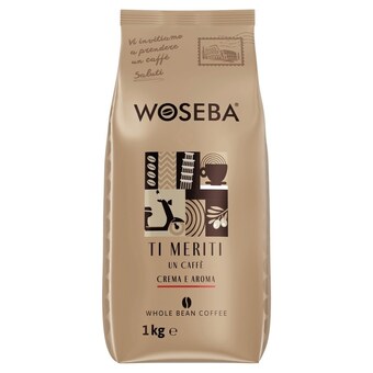 E.Leclerc Woseba ti meriti un caffè crema e aroma kawa palona ziarnista 1 kg oferta
