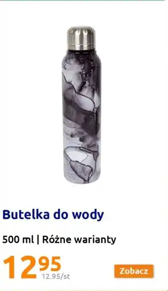 Action Butelka do wody 500ml, różne warianty oferta