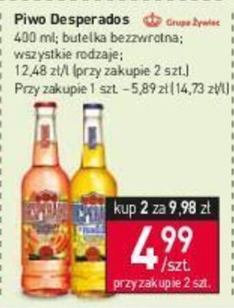 Stokrotka Grupa Żywiec Piwo Desperados 400 ml oferta