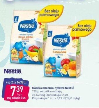 Stokrotka Nestle Kaszka mleczno-ryżowa 230 g oferta