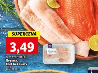 Lidl Targ Rybny Lidla brosma filet bez skóry 100g oferta