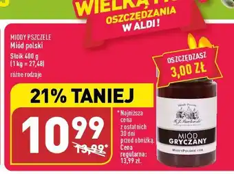 ALDI Miód gryczany oferta