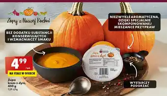 Biedronka Zupa krem z dyni oferta