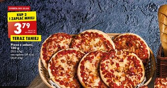 Biedronka Pizza z salami oferta
