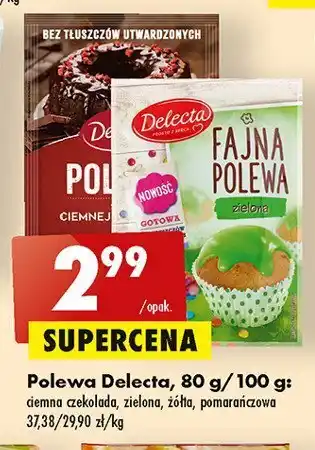 Biedronka Polewa fajna pomarańczowa oferta