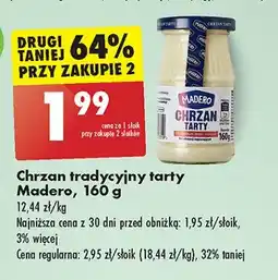 Biedronka Chrzan tarty oferta