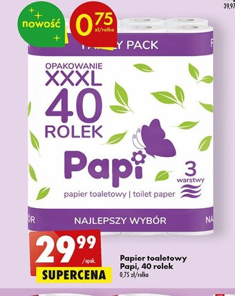 Biedronka Papier toaletowy oferta