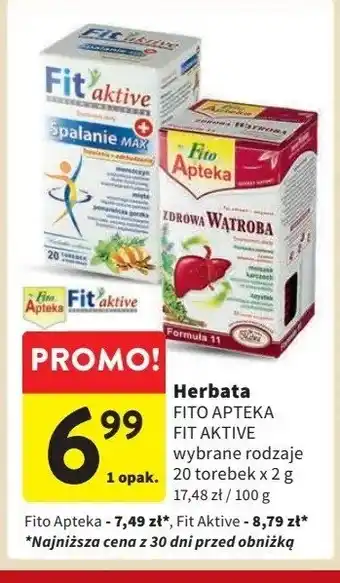 Intermarche Herbatka ziołowa zdrowa wątroba oferta