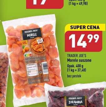 ALDI Trader Joe's Morele suszone 400g oferta