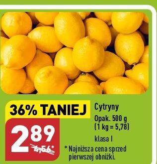 ALDI Cytryny oferta