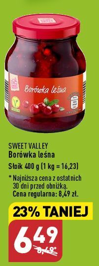 ALDI Borówka leśna sweet valley oferta