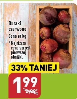 ALDI Buraki czerwone oferta