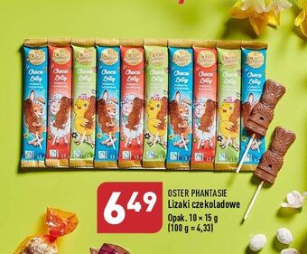 ALDI Lizak z czekolady mlecznej oster phantasie oferta
