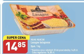 ALDI Lasagne bolognese mama mancini oferta