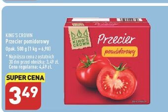 Przecier pomidorowy king's crown (aldi)