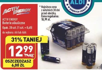 ALDI Baterie aaa activ energy oferta