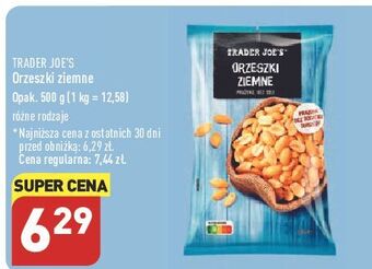 ALDI Orzeszki ziemne bez soli trader joe's oferta