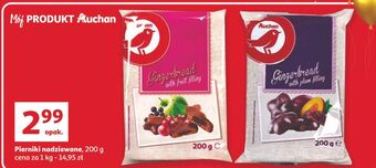 Auchan Pierniki z nadzieniem owocowym auchan oferta
