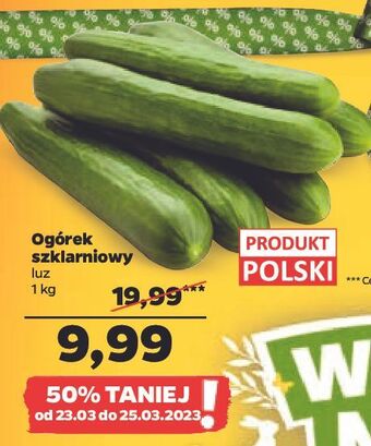 Netto Ogórki szklarniowe oferta
