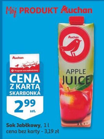 Auchan Sok jabłkowy auchan oferta