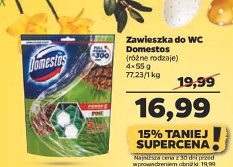 Netto Kostka do wc pine domestos power5 oferta