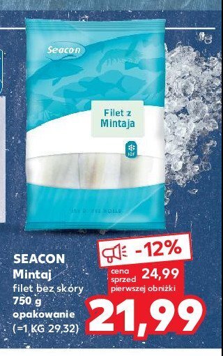 Kaufland Mintaj filet bez skory oferta
