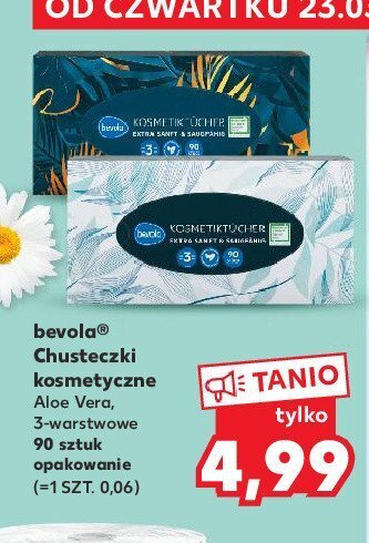Kaufland Chusteczki kosmetyczne oferta