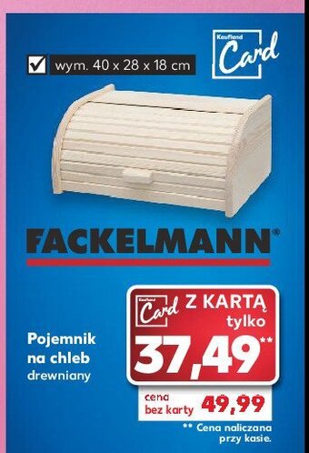 Chlebak drewniany wym. 40 x 28 x 18 cm