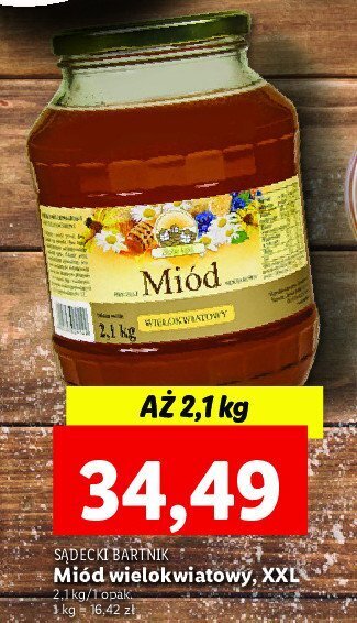 Lidl Miod wielokwiatowy oferta