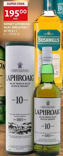 Auchan Whisky tuba laphroaig 10 year old oferta