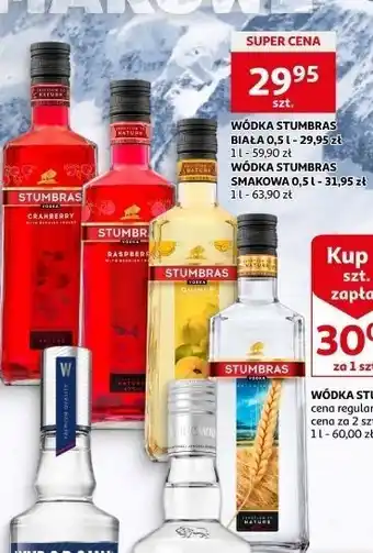 Auchan Wódka stumbras centenary oferta