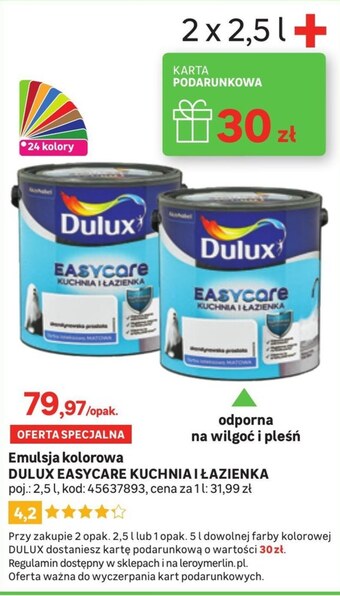 Leroy Merlin Farba dulux oferta