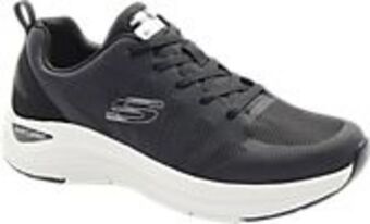 Deichmann Czarne sneakersy męskie skechers oferta