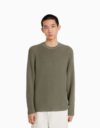 Bershka Sweter z okrągłym dekoltem oferta