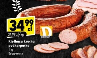 Premium Nasz Sklep Dobrowolscy Kiełbasa krucha podkarpacka 1 kg oferta