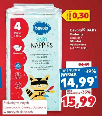 Kaufland bevola® BABY Pieluchy oferta