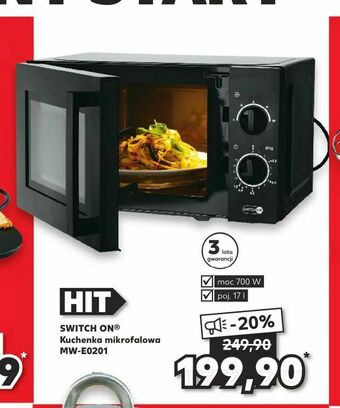 Kaufland SWITCH ON ® Kuchenka mikrofalowa MW-E0201 oferta