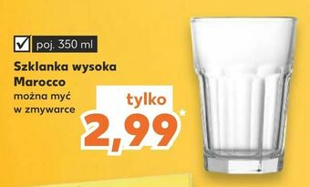 Kaufland Szklanka wysoka Marocco oferta
