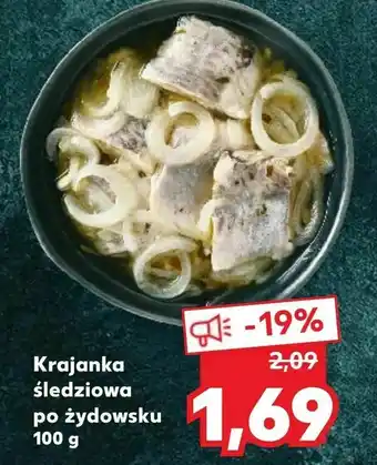 Kaufland Krajanka śledziowa po żydowsku oferta